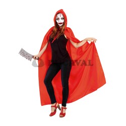 Disfraz de sanguinaria con capucha mujer | DUCAVAL | Envíos 24/48h