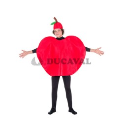 Disfraz manzana adulto