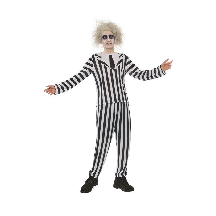 Disfraz de Beetlejuice Opp Adulto | Ducaval | Envías 24/48 horas 