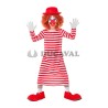 Disfraz de Payaso Largo  Disfraces Ducaval