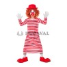 Disfraz de Payaso Largo  Disfraces Ducaval