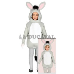 Disfraz de burro gris