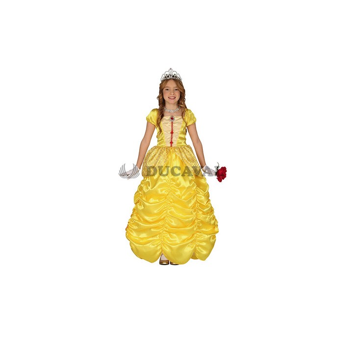 Disfraz princesa amarilla
