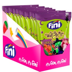 Fini Witch Mix 90 g – Golosinas Halloween 12 Bolsas | Ducaval | envío