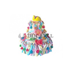 Tarta multicolor 3 pisos s.600 | Ducaval | Envíos 24/48 horas 
