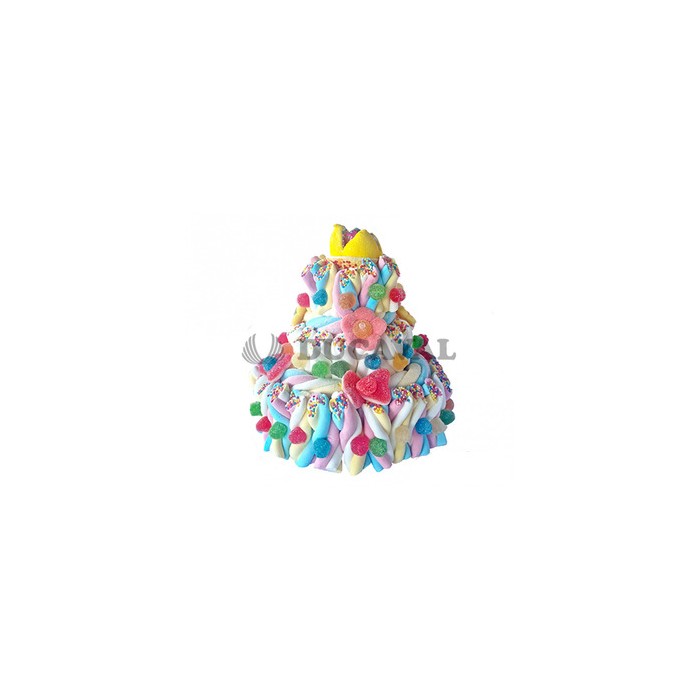 Tarta multicolor 3 pisos s.600 | Ducaval | Envíos 24/48 horas 