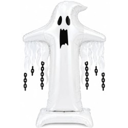 Globo Foil Fantasma XXL 109 x 165 cm para Halloween | Ducaval | Envía