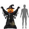 Globo Foil Espantapájaros Calabaza Halloween 152 cm  | Ducaval | Enví