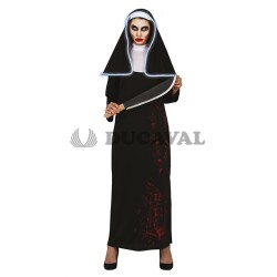 Disfraz monja asesina mujer | Ducaval | Envíos 24/48 horas