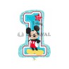 Globo foil happy birthday 1st mickey | Ducaval |
