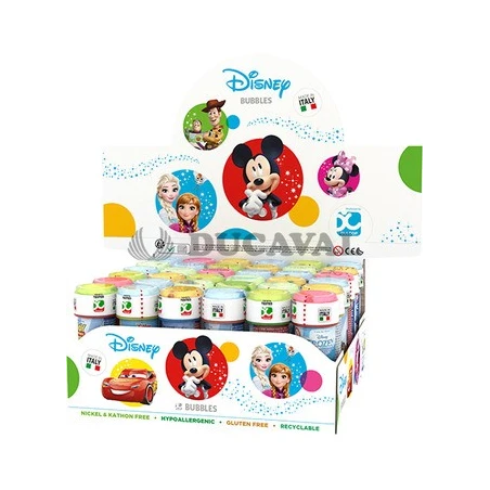 Pompas jabón Disney surtido 60ml | Ducaval | Envíos 24/48h