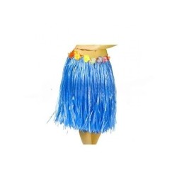 Falda Hawaiana 60cm azul | Ducaval | Envios 24/48 Horas.