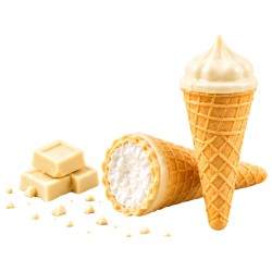 Kool Kones Chocolate Blanco – Mini Conos 20 Unidades | Ducaval | Enví