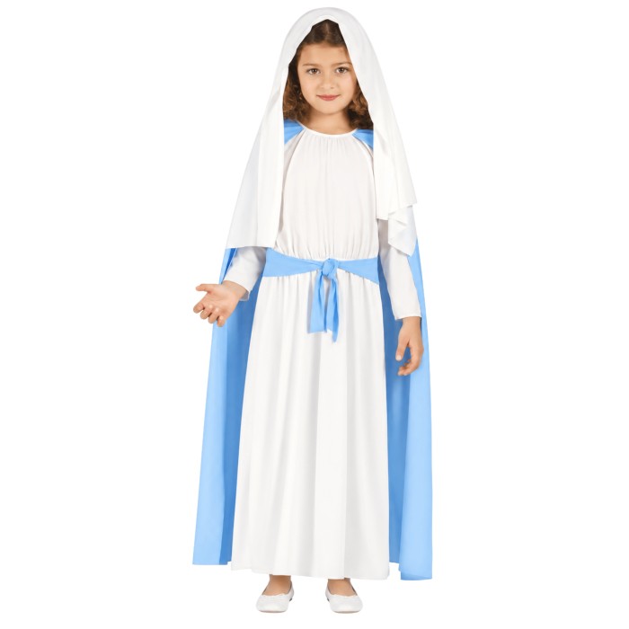 Disfraz De Virgen María Infantil | Ducaval | Envíos 24/48h