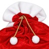 Saco De Papá Noel Rojo Para Regalos 60x95 Cm | Ducaval | Envíos 24/48