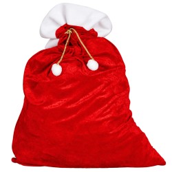 Saco De Papá Noel Rojo Para Regalos 60x95 Cm | Ducaval | Envíos 24/48