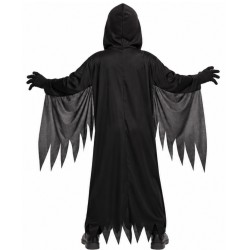 Disfraz Ghost Assassin Negro con Máscara para Halloween| Ducaval | En
