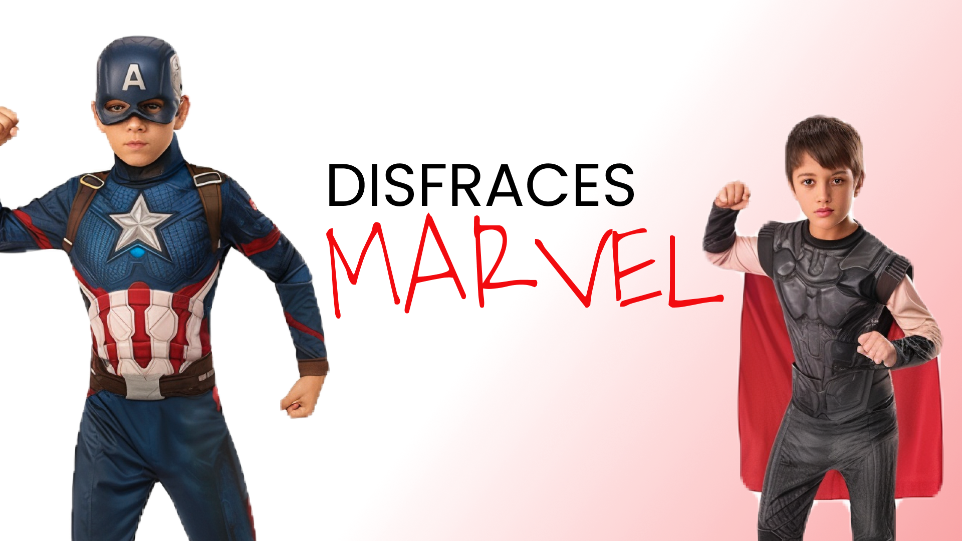 Disfraces de superhéroes de Marvel